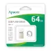 فلش مموری اپیسر AH111 ظرفیت 64GB USB 2.0 نقره ای فلزی