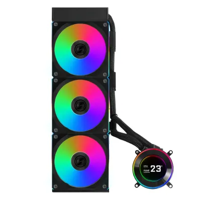 خنک کننده مایع پردازنده لیان لی HydroShift II LCD-C 360CL Black