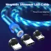 کابل مگنتی 3 کاره تاپکی TOPK AM22 | microUSB لایتنینگ Type‑C