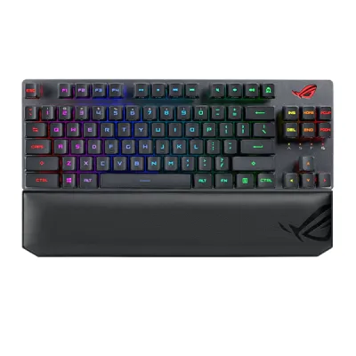 کیبورد گیمینگ X807 ROG Strix Scope RX TKL Wireless Deluxe ایسوس مشکی
