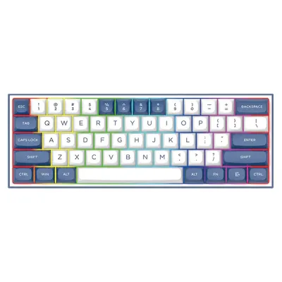 کیبورد بی‌سیم گیمینگ ردراگون ALCOR QMK K717 PRO