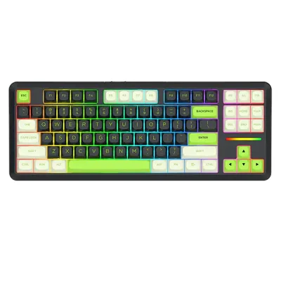 کیبورد بی‌سیم مکانیکال گیمینگ ردراگون WILDSLASH K734 BWG PRO