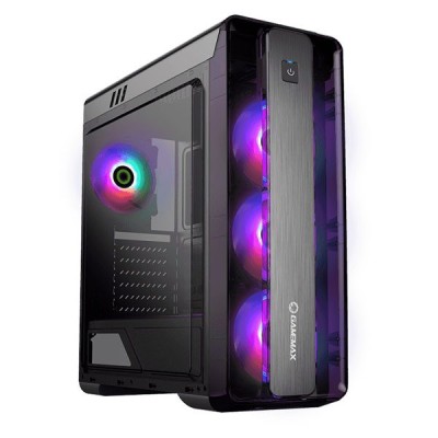 کیس گیمینگ گیم‌ مکس مدل Moon Light FRGB Black