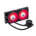 خنک کننده آبی پردازنده کولر مستر مدل MASTERLIQUID ML240L RED LED V2