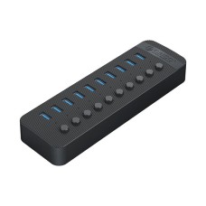 هاب 10 پورت USB 3.0 اوریکو مدل CT2U3-10AB هاب 10 پورت USB 3.0 اوریکو مدل CT2U3-10AB