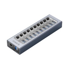 هاب 10 پورت USB 3.0 اوریکو مدل AT2U3-10AB هاب 10 پورت USB 3.0 اوریکو مدل AT2U3-10AB
