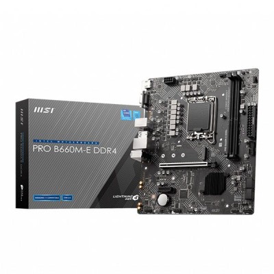 مادربرد ام اس آی مدل PRO B660M-E DDR4
