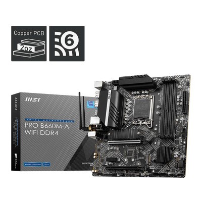 مادربرد ام اس آی مدل PRO B660M-A WIFI DDR4
