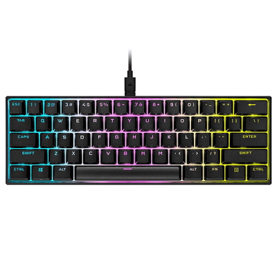 کیبورد گیمینگ مکانیکی کورسیر مدل K65 RGB MINI