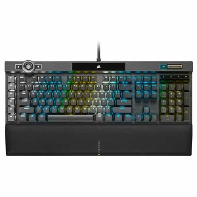 کیبورد گیمینگ مکانیکی کورسیر مدل K100 RGB OPX SWITCH