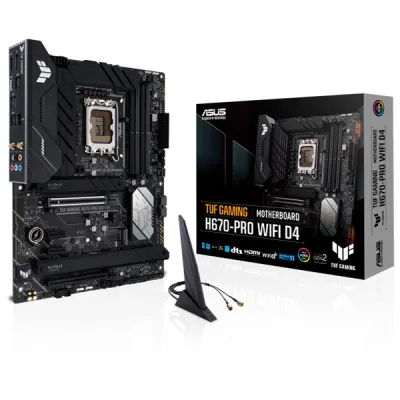مادربرد ایسوس مدل TUF GAMING H670-PRO WIFI DDR4