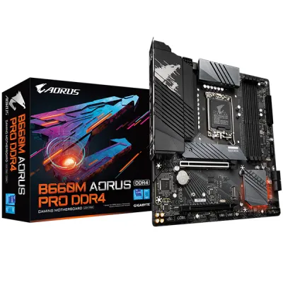 مادربرد گیگابایت مدل B660M AORUS PRO DDR4