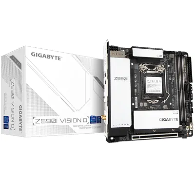 مادربرد گیگابایت مدل Z590I VISION D DDR4