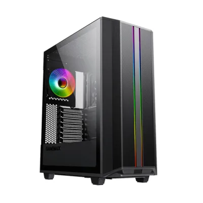 کیس گیمینگ گیم‌ مکس مدل Gamemax Precision Black
