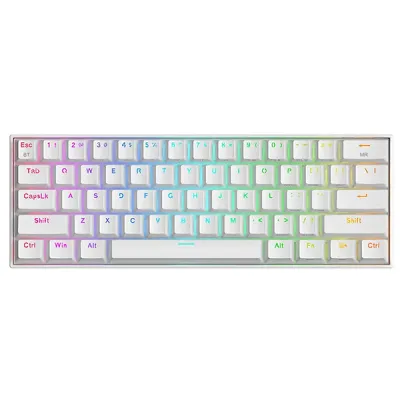 کیبورد گیمینگ مکانیکی ردراگون مدل K530 PRO Draconic White