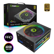 پاور گیمینگ گیم مکس مدل RGB 1050-STD سری GOLD پاور گیمینگ گیم مکس مدل RGB 1050-STD سری GOLD