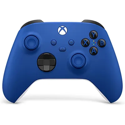 دسته بازی ایکس باکس مایکروسافت مدل Shock Blue