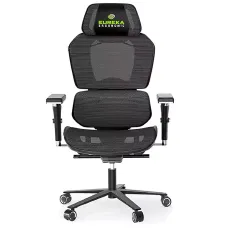 صندلی گیمینگ هیبریدی یوریکا مدل TYPHON Green صندلی گیمینگ هیبریدی یوریکا مدل TYPHON Green