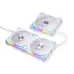 فن 3 تایی کیس گیمینگ لیان لی مدل UNI FAN SL V2 120 White
