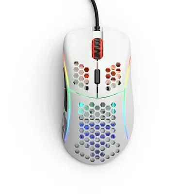 ماوس گیمینگ Glorious Model D رنگ  سفید براق