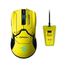 ماوس گیمینگ ریزر مدل Viper Ultimate Cyberpunk 2077 Edition به همراه پایه شارژر ماوس گیمینگ ریزر مدل Viper Ultimate Cyberpunk 2077 Edition به همراه پایه شارژر