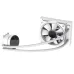 خنک کننده آبی پردازنده گیم مکس مدل Iceburg 120 Infinity White