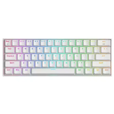 کیبورد مکانیکال گیمینگ ردراگون مدل Draconic Elite white K530W-RGB-PRO