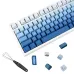 مجموعه کامل کلید کیبورد مکانیکال ردراگون مدل A134 Gradient Blue
