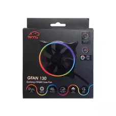 فن کیس گیمینگ تسکو مدل TSCO Gfan130 Black فن کیس گیمینگ تسکو مدل TSCO Gfan130 Black