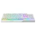 کیبورد مکانیکی گیمینگ ام اس آی مدل VIGOR GK30 WHITE