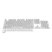 مجموعه کامل کلید کیبورد مکانیکال ردراگون Redragon A137 Transparent