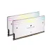 رم دسکتاپ دو کاناله 6000 کورسیر مدل DOMIATOR TITANIUM RGB WHT ظرفیت 32 گیگابایت