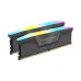 رم دسکتاپ دو کاناله 5200 کورسیر مدل AMD EXPO VENG RGB ظرفیت 32 گیگابایت