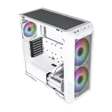 کیس گیمینگ کولر مستر مدل HAF 500 WHITE کیس گیمینگ کولر مستر مدل HAF 500 WHITE
