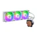 خنک کننده پردازنده کولر مستر مدل 360L CORE ARGB WHITE