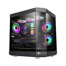 کیس گیمینگ گیم مکس HYPE Black کیس گیمینگ گیم مکس HYPE Black