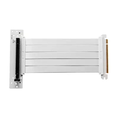 کابل رایزر کارت گرافیک ام اس آی مدل MPG PCI-E 4.0 X16 White