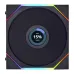 فن کیس لیان لی مدل UNI FAN TL LCD Reverse 120 Black