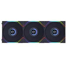 فن کیس لیان لی مدل UNI FAN TL LCD 120 Black فن کیس لیان لی مدل UNI FAN TL LCD 120 Black