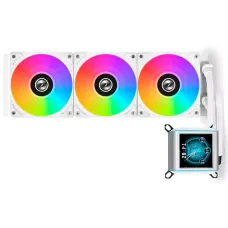 خنک کننده مایع پردازنده لیان لی GA II LCD 360 White خنک کننده مایع پردازنده لیان لی GA II LCD 360 White