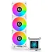 خنک کننده مایع پردازنده لیان لی GA II LCD 360 White