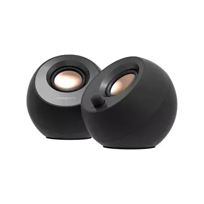 اسپیکر دسکتاپ کریتیو مدل CREATIVE PEBBLE V3 BLACK