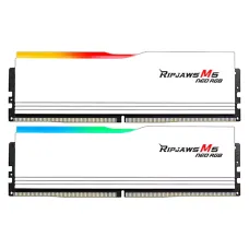 رم G.Skill Ripjaws M5 Neo RGB 32GB Dual 6000MHz CL36 AMD EXPO White رم G.Skill Ripjaws M5 Neo RGB 32GB Dual 6000MHz CL36 AMD EXPO White