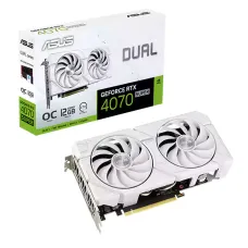 کارت گرافیک ایسوس ASUS Dual GeForce RTX 4070 SUPER EVO White OC Edition 12GB کارت گرافیک ایسوس ASUS Dual GeForce RTX 4070 SUPER EVO White OC Edition 12GB