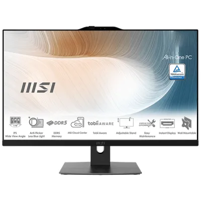 کامپیوتر همه کاره 24 اینچ ام اس آی Modern AM242P 1M i3 Black