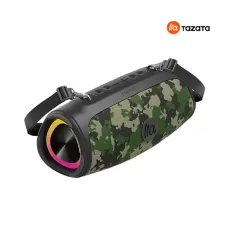 اسپیکر قابل حمل تازاتا مدل BOOMBLAST MINI CAMO رنگ سبز چیریکی اسپیکر قابل حمل تازاتا مدل BOOMBLAST MINI CAMO رنگ سبز چیریکی