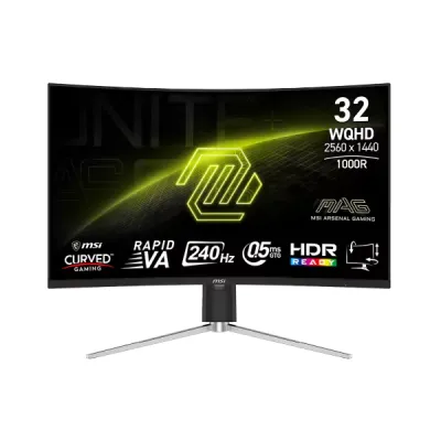 مانیتور 32 اینچ گیمینگ منحنی ام اس آی مدل MAG 325CQRXF E2