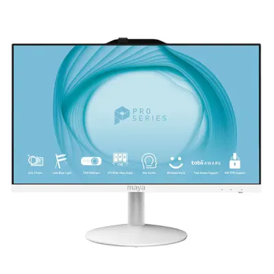 کامپیوتر همه کاره مایا مدل MAYA MA24D 12M i5 16GB 500GB رنگ سفید