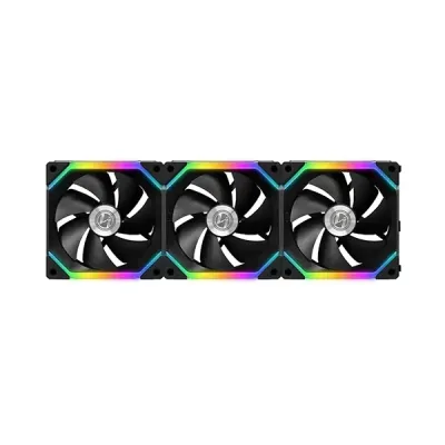 فن 3 تایی کیس گیمینگ لیان لی مدل UNI FAN SL120 RGB BLACK