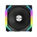 فن 2 تایی کیس گیمینگ لیان لی مدل UNI FAN SL140 RGB BLACK